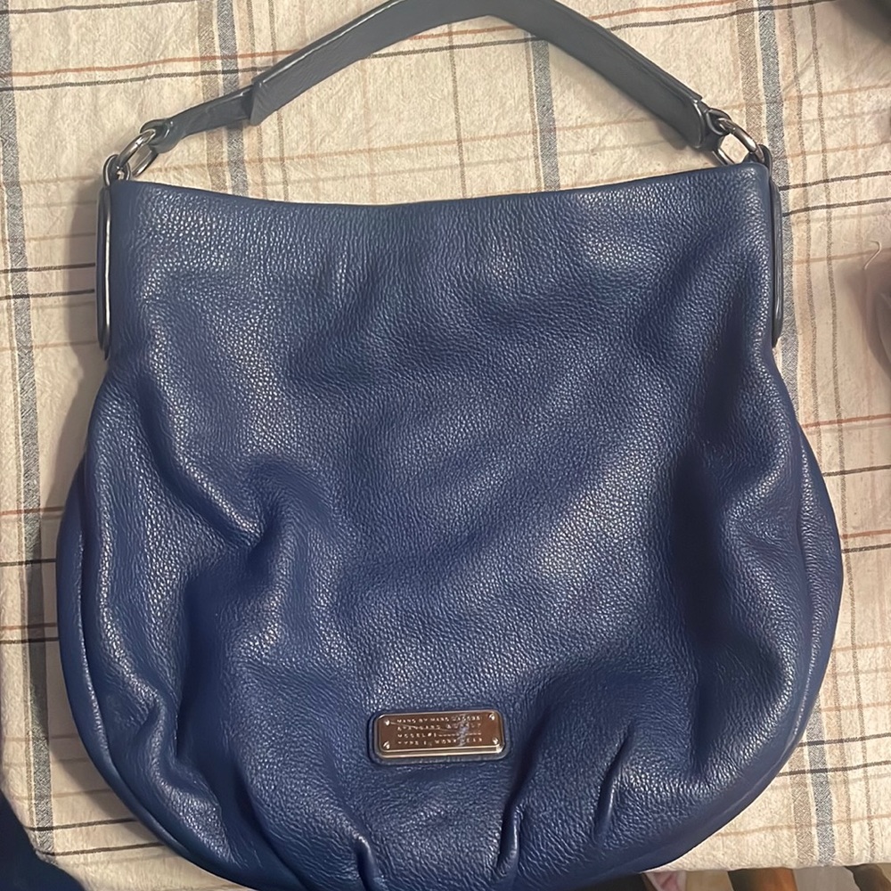 Marc Jacobs ORIGINAL Hillier Hobo Blue